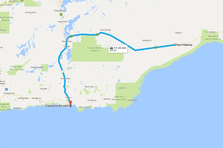Day 7 - Map - Caiguna to Esperance.jpg