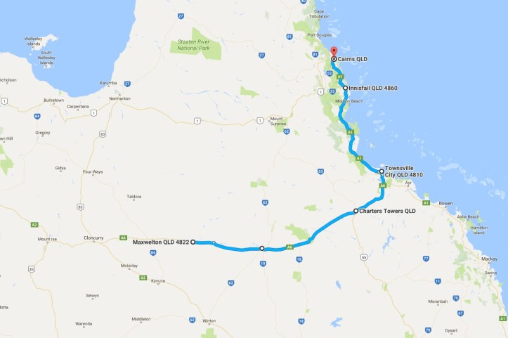 day-21-map-maxwelton-to-cairns