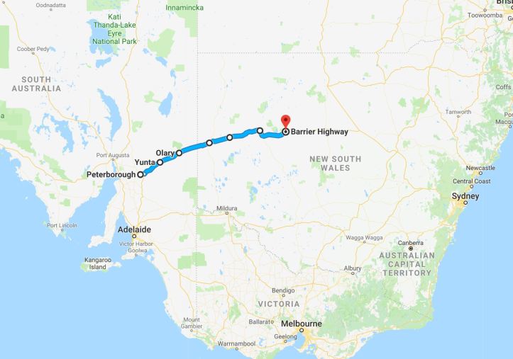 Africa Twin - Outback 2017 - Map - Day 13.JPG